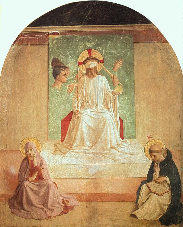 Fra Angelico The Mocking of Christ Sweden oil painting art